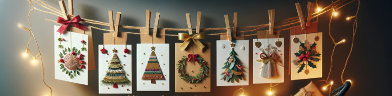 Visualisierung des Spruchs '<h3>Anleitung 5: Handgemalte Weihnachtskarte mit Aquarell</h3>
                        <p>Materialien: Aquarellpapier, Aquarellfarben, Pinsel, Wasser, Stifte.</p>
                        <ol><li>Falten Sie das Aquarellpapier in der Mitte, um die Karte zu erstellen.</li>
                        <li>Malen Sie eine winterliche Szene, einen Weihnachtsbaum oder andere festliche Motive auf die Vorderseite der Karte.</li>
                        <li>Verwenden Sie Aquarellfarben, um der Karte einen künstlerischen Touch zu verleihen.</li>
                        <li>Schreiben Sie Weihnachtsgrüße oder Botschaften auf die Karte.</li>
                        <li>Lassen Sie die Karte vollständig trocknen und verschicken Sie sie an Freunde und Familie.</li></ol>
                        '